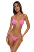 Luli Fama Beach Fuzz Triangle Top
